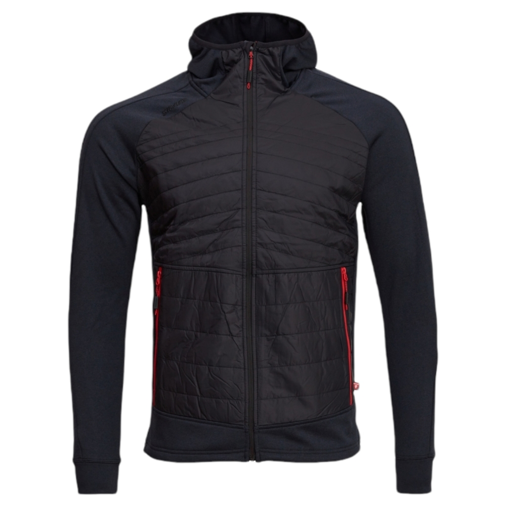 Silvini DIRILO Puffer Mens Jacket Black Hooded Down Insulated Activewear NWT